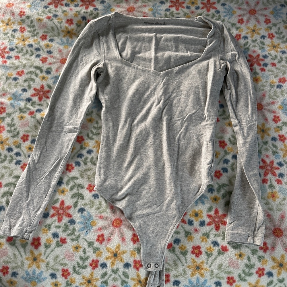 Abercrombie long sleeve bodysuit